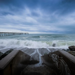 A moody day down at the Pacifica pier